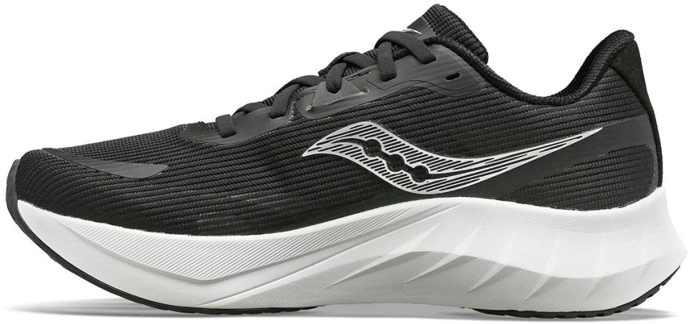 Saucony Tide 2 Women's Running Shoes - Black - View 3