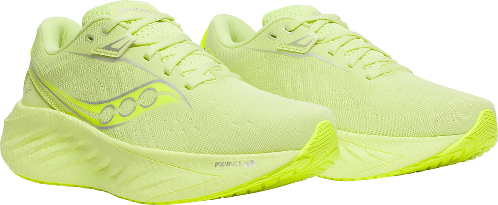 Saucony Triumph 22 Women's Running Shoes - Yellow - View 6