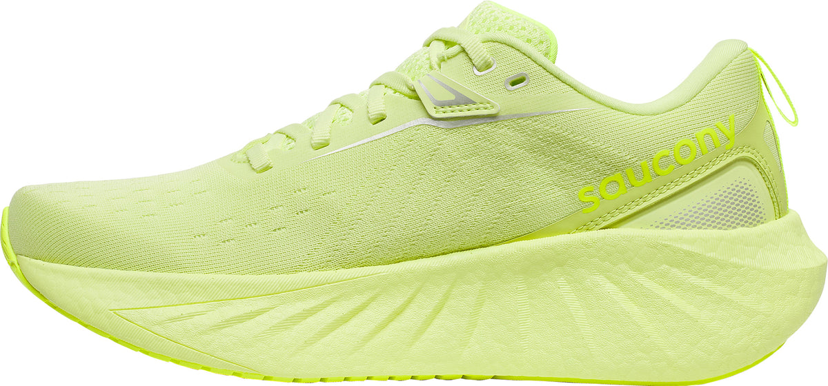 Saucony Triumph 22 Women's Running Shoes - Yellow - View 3