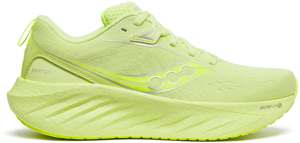 Saucony Triumph 22 Women's Running Shoes - Yellow - View 1