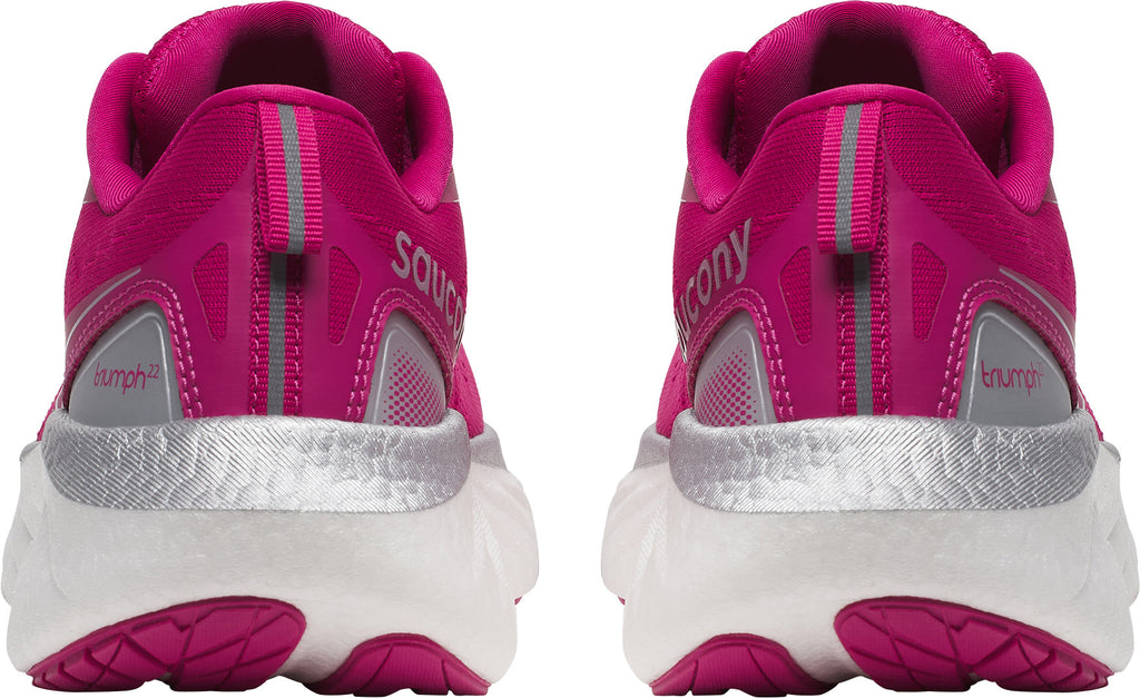 Saucony Triumph 22 Women's Running Shoes - Pink - View 5