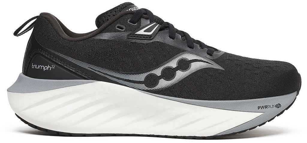 Saucony Triumph 22 Women's Running Shoes - Black - View 1