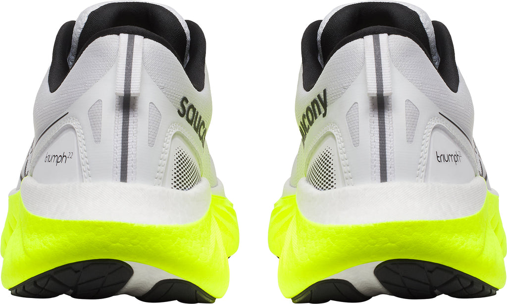 Saucony Triumph 22 Men's Running Shoes - White - View 5