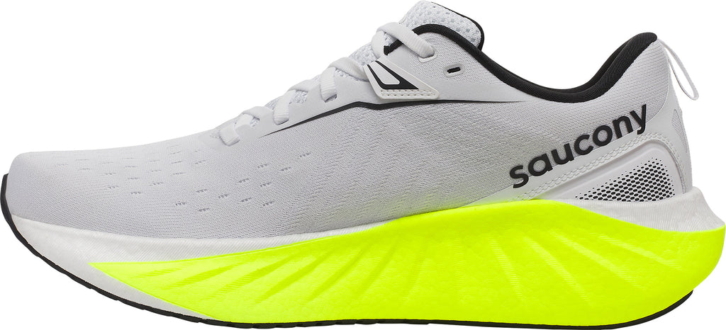 Saucony Triumph 22 Men's Running Shoes - White - View 3
