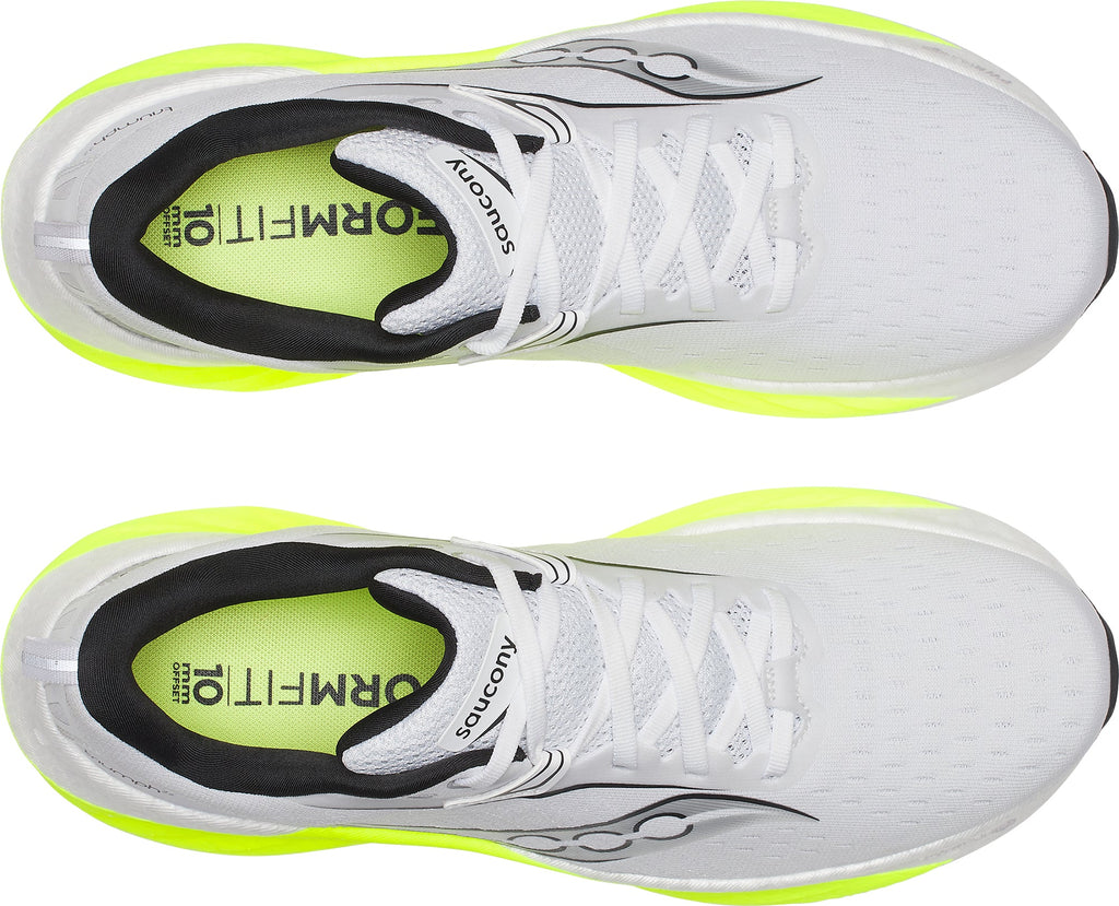 Saucony Triumph 22 Men's Running Shoes - White - View 4