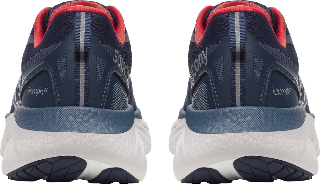Saucony Triumph 22 Men's Running Shoes - Blue - View 5