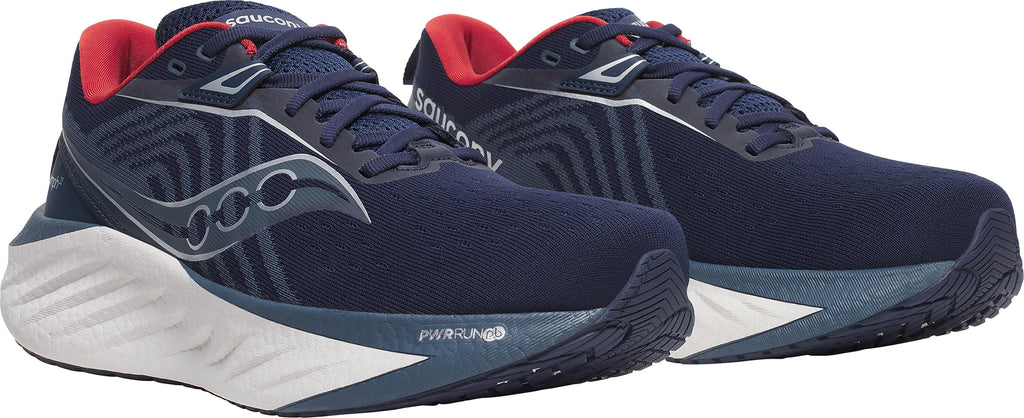 Saucony Triumph 22 Men's Running Shoes - Blue - View 6