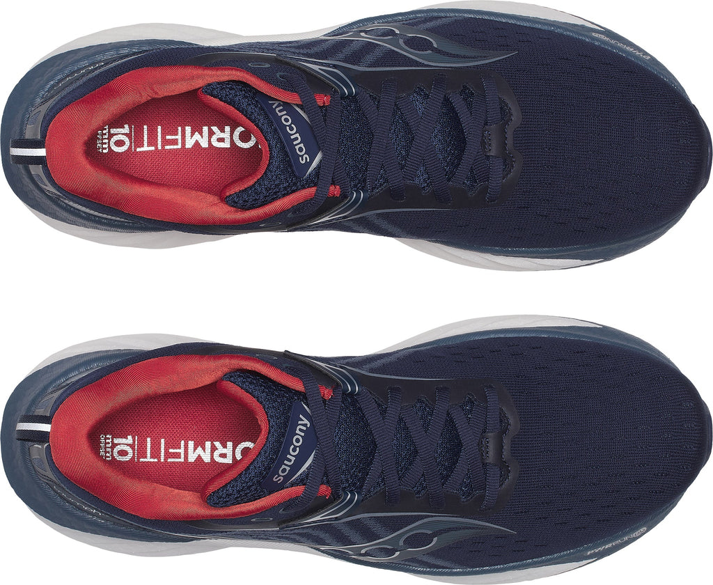 Saucony Triumph 22 Men's Running Shoes - Blue - View 4