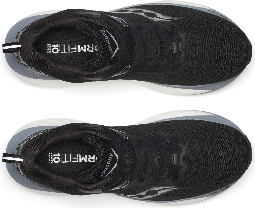 Saucony Triumph 22 Men's Running Shoes - Black - View 4