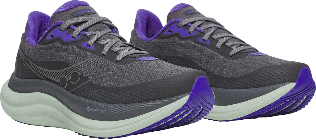 Saucony Triumph 23 GORE-TEX Women's Running Shoes - Grey - View 6