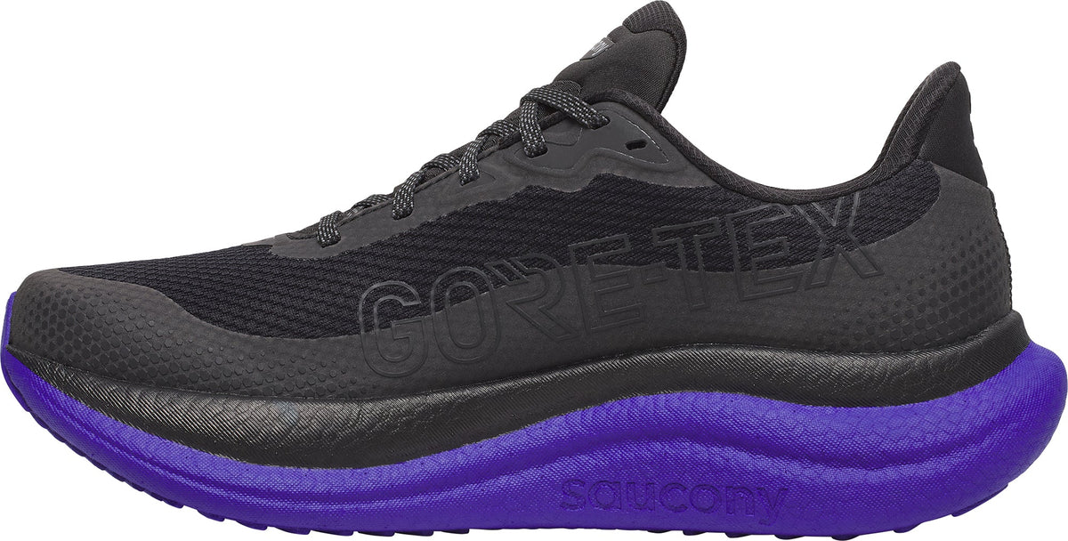 Saucony Triumph 23 GORE-TEX Men's Running Shoes - Black - View 3