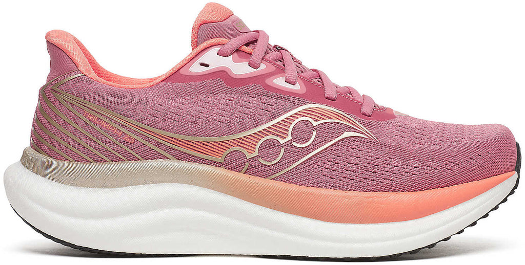 Saucony Triumph 23 Women's Running Shoes - Pink - View 1