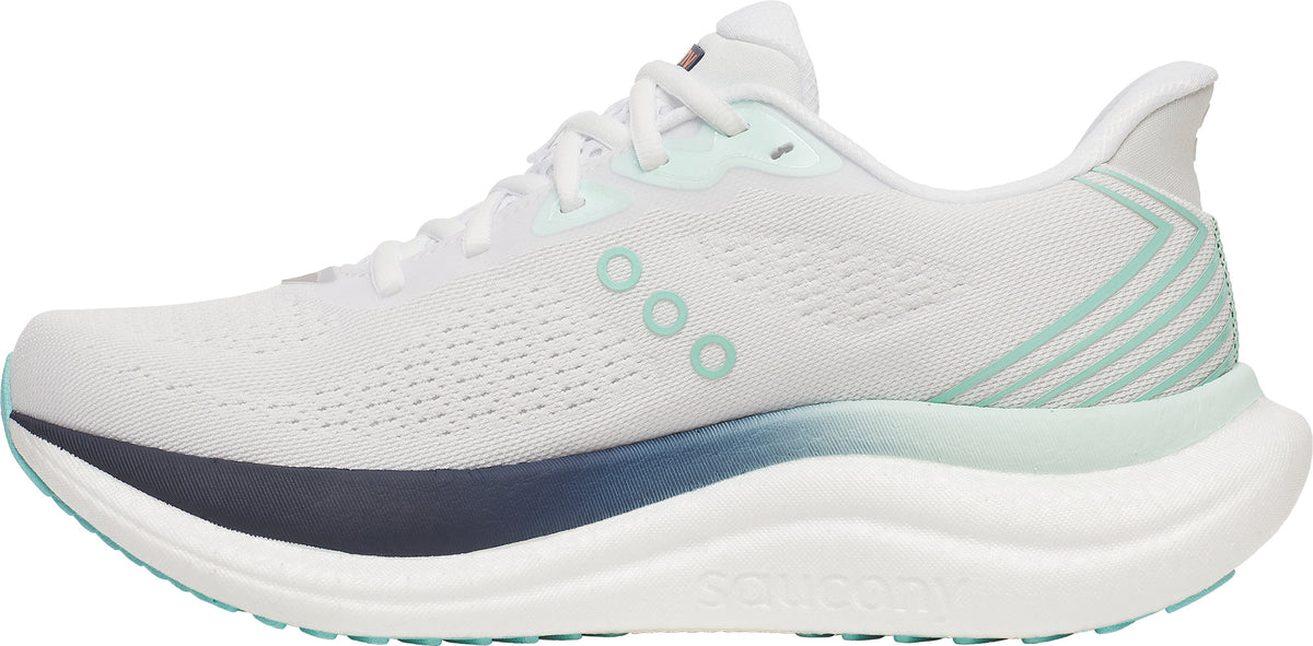 Saucony Triumph 23 Women's Running Shoes - White - View 3