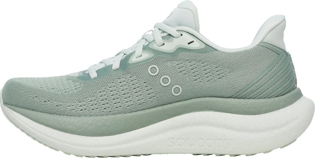 Saucony Triumph 23 Women's Running Shoes - Green - View 3
