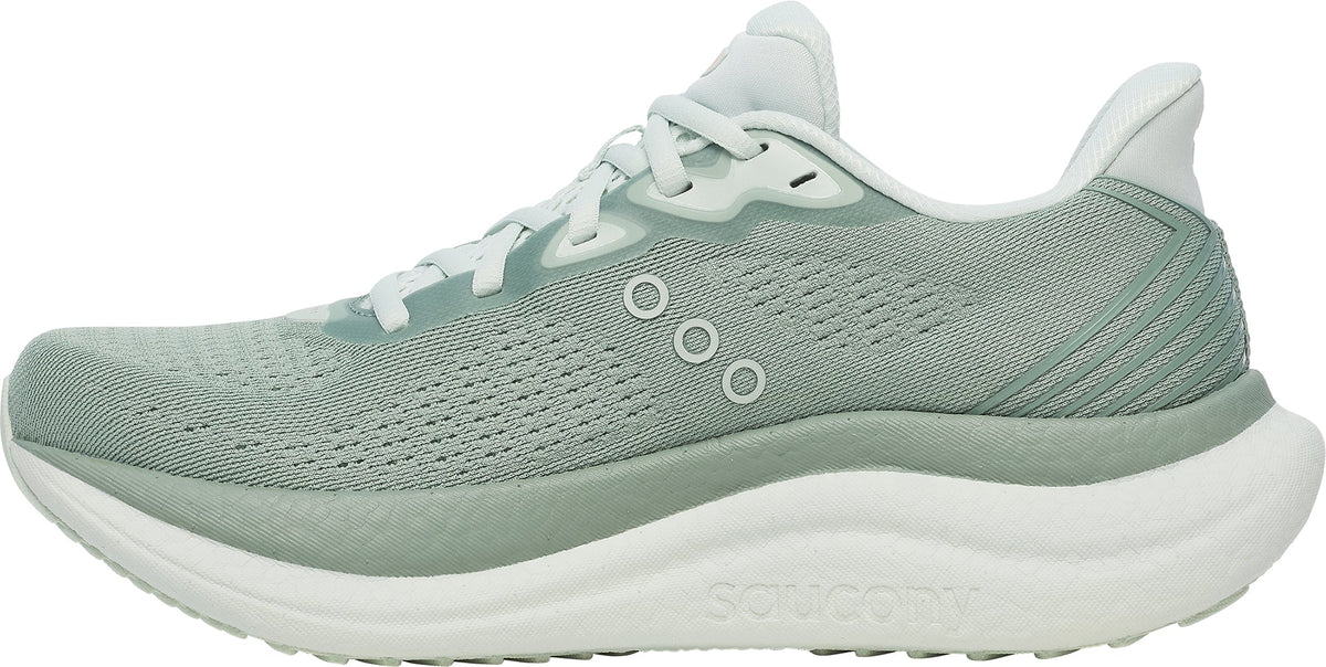Saucony Triumph 23 Women's Running Shoes - Green - View 3