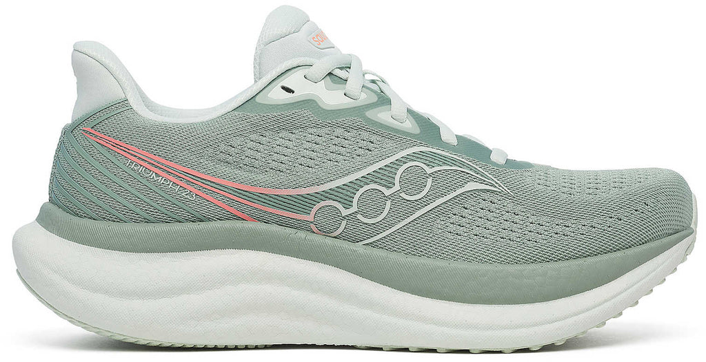 Saucony Triumph 23 Women's Running Shoes - Green - View 1