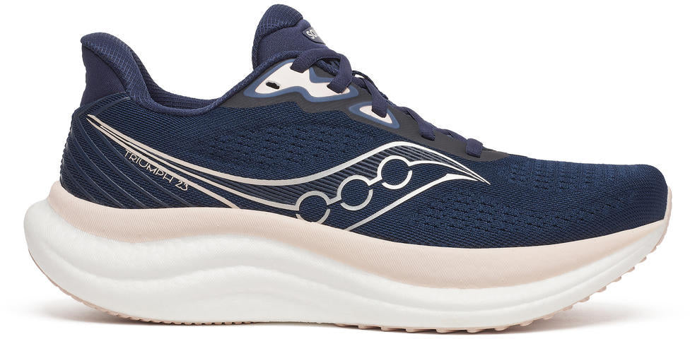 Saucony Triumph 23 Women's Running Shoes - Blue - View 1