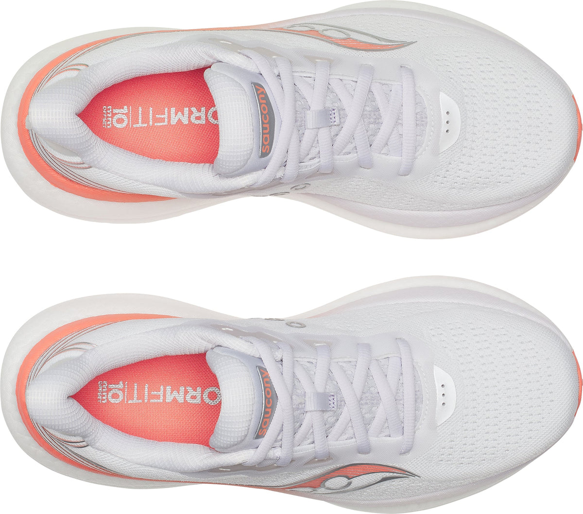 Saucony Triumph 23 Women's Running Shoes - White - View 4