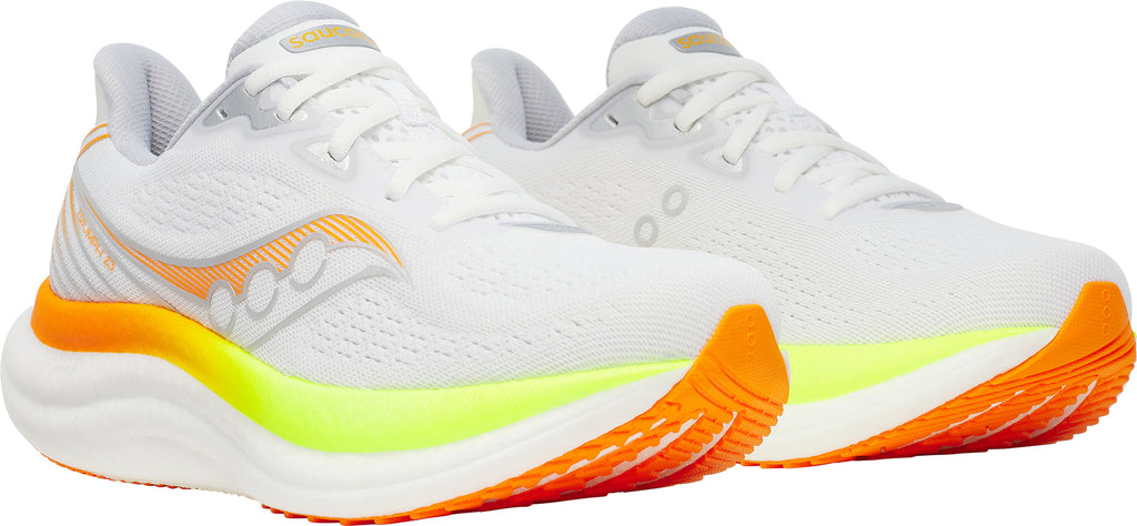 Saucony Triumph 23 Women's Running Shoes - White - View 6