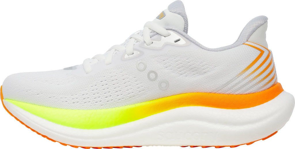 Saucony Triumph 23 Women's Running Shoes - White - View 3