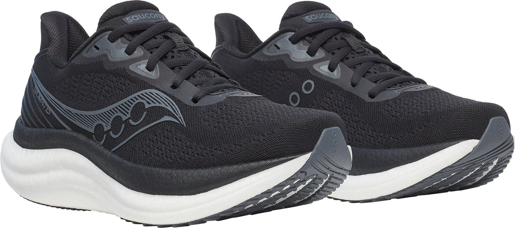 Saucony Triumph 23 Women's Running Shoes - Black - View 6