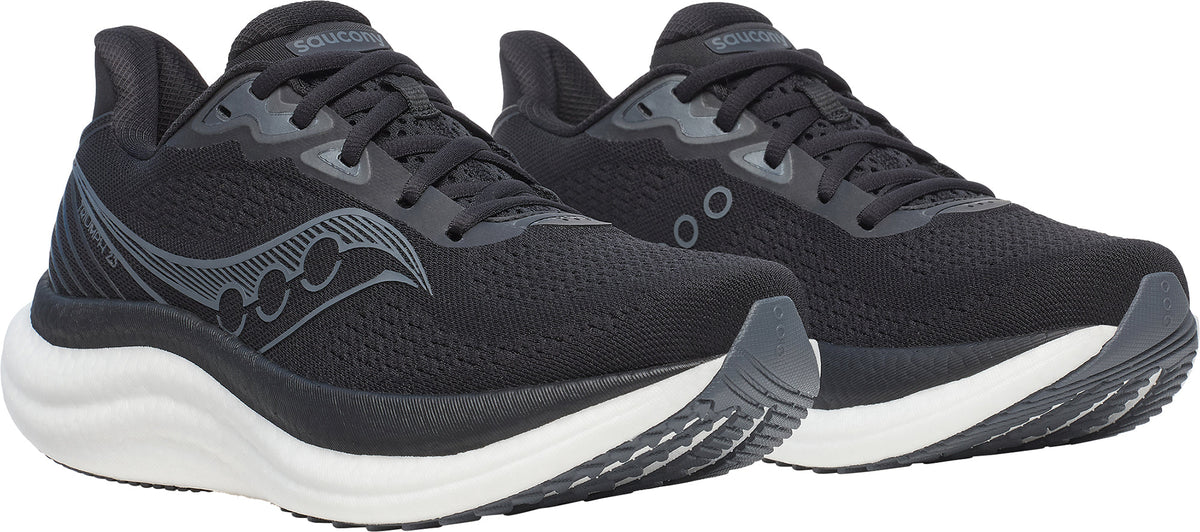 Saucony Triumph 23 Women's Running Shoes - Black - View 6