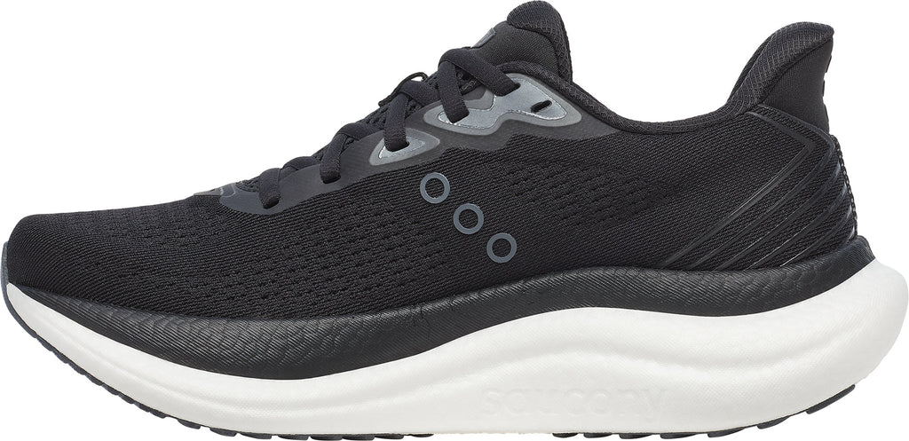 Saucony Triumph 23 Women's Running Shoes - Black - View 3