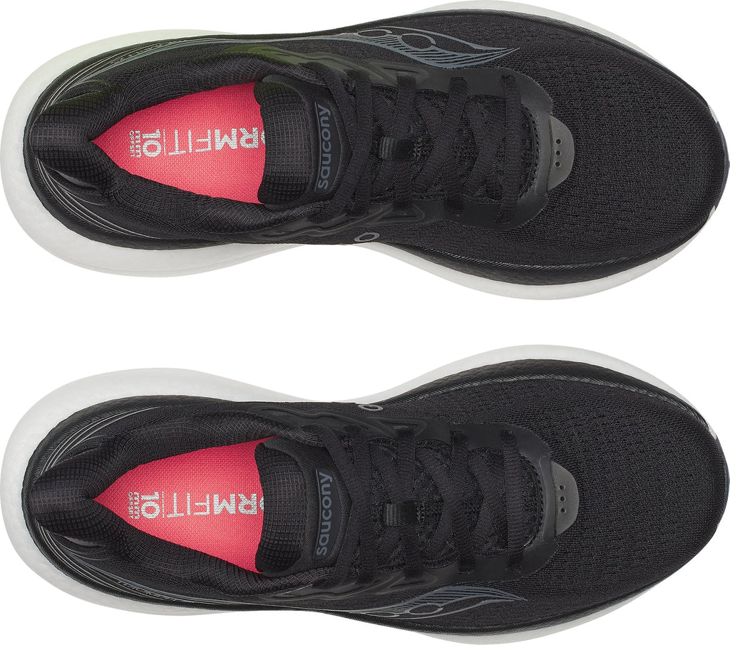 Saucony Triumph 23 Women's Running Shoes - Black - View 4