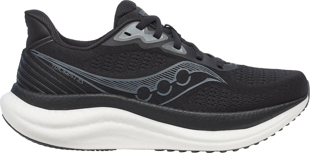 Saucony Triumph 23 Women's Running Shoes - Black - View 1