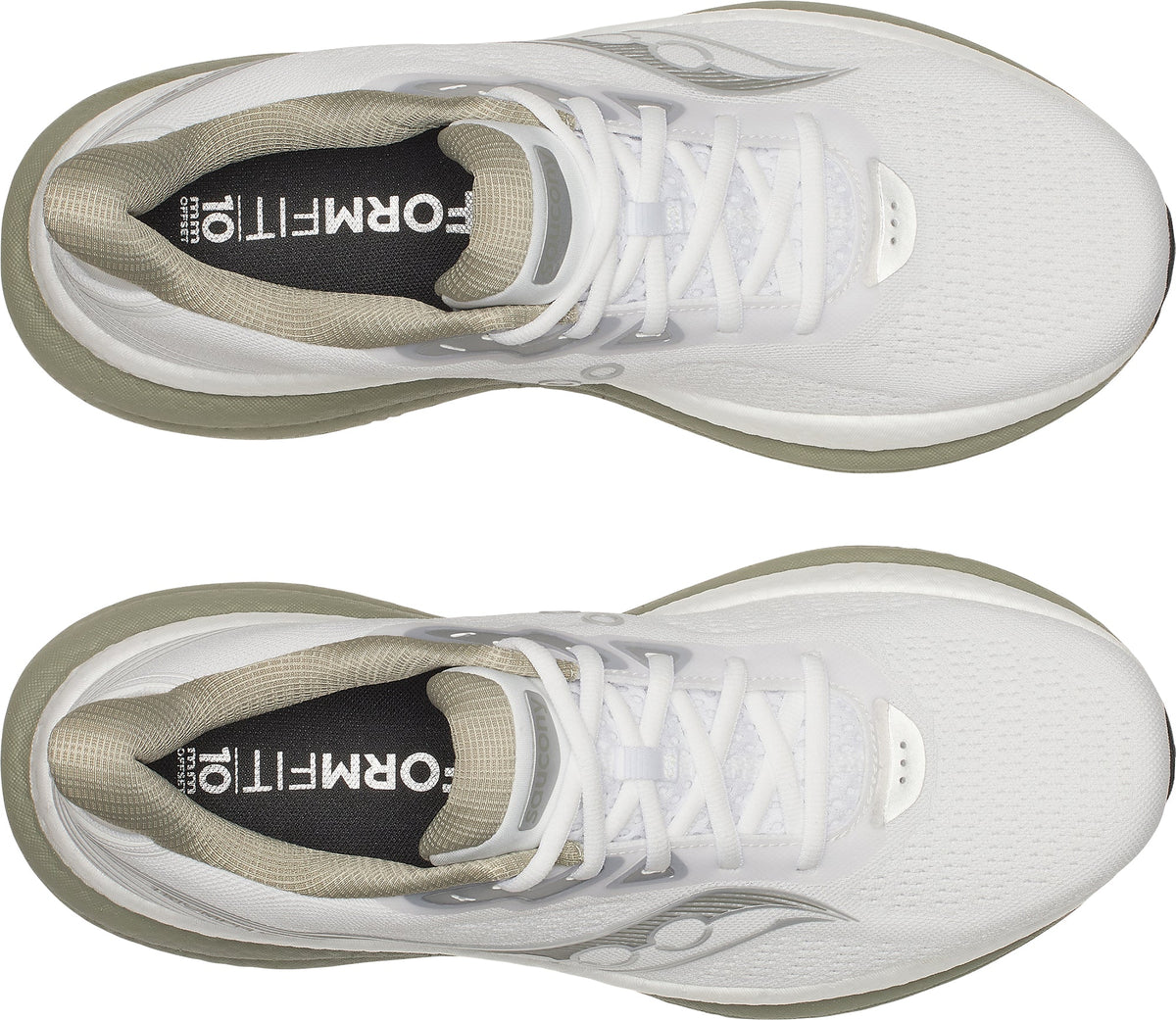 Saucony Triumph 23 Men's Running Shoes - White - View 4