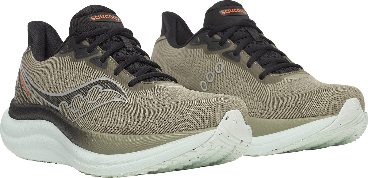 Saucony Triumph 23 Men's Running Shoes - Green - View 6