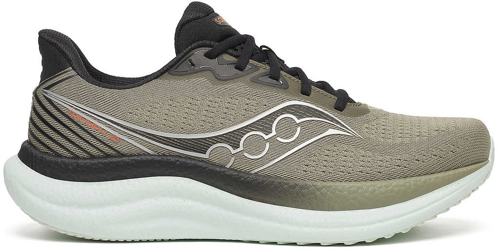 Saucony Triumph 23 Men's Running Shoes - Green - View 1