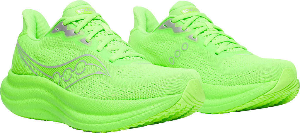 Saucony Triumph 23 Men's Running Shoes - Green - View 6