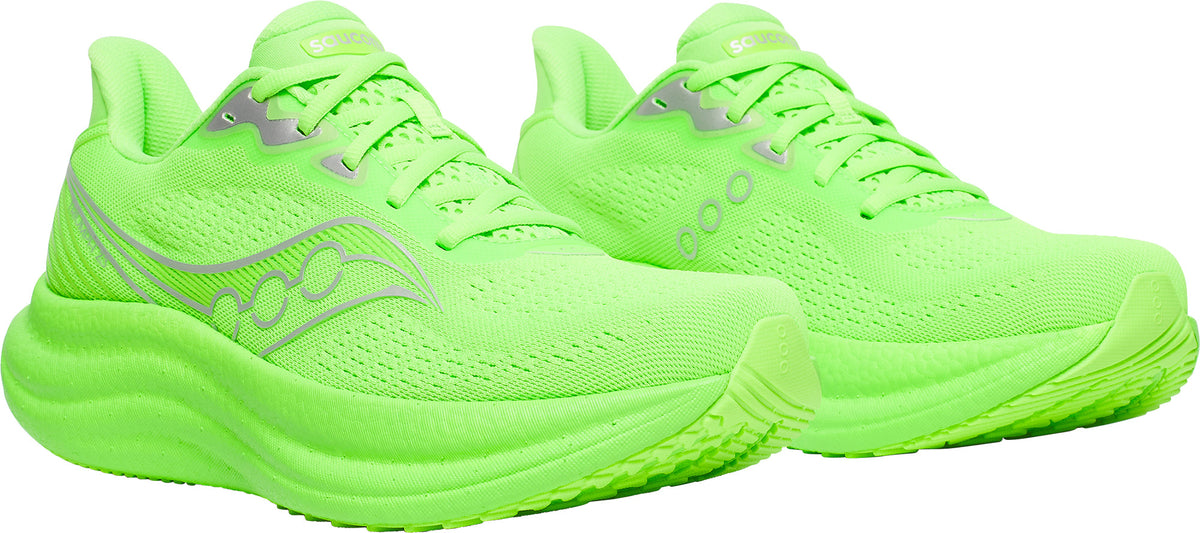 Saucony Triumph 23 Men's Running Shoes - Green - View 6