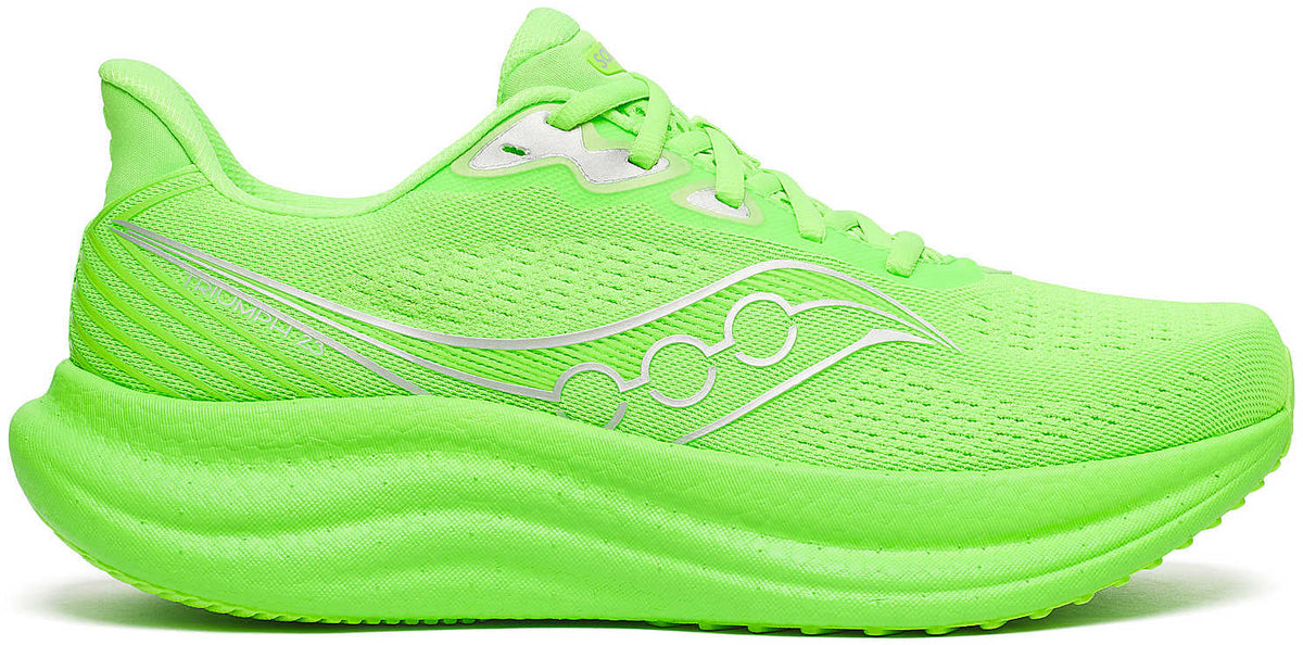 Saucony Triumph 23 Men's Running Shoes - Green - View 1