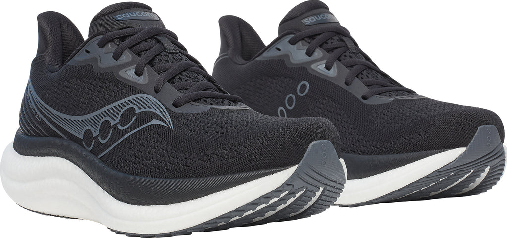 Saucony Triumph 23 Men's Running Shoes - Black - View 6