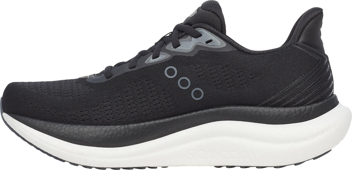 Saucony Triumph 23 Men's Running Shoes - Black - View 3