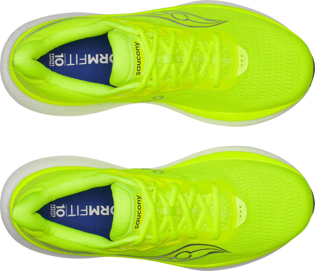 Saucony Triumph 23 Men's Running Shoes - Yellow - View 4