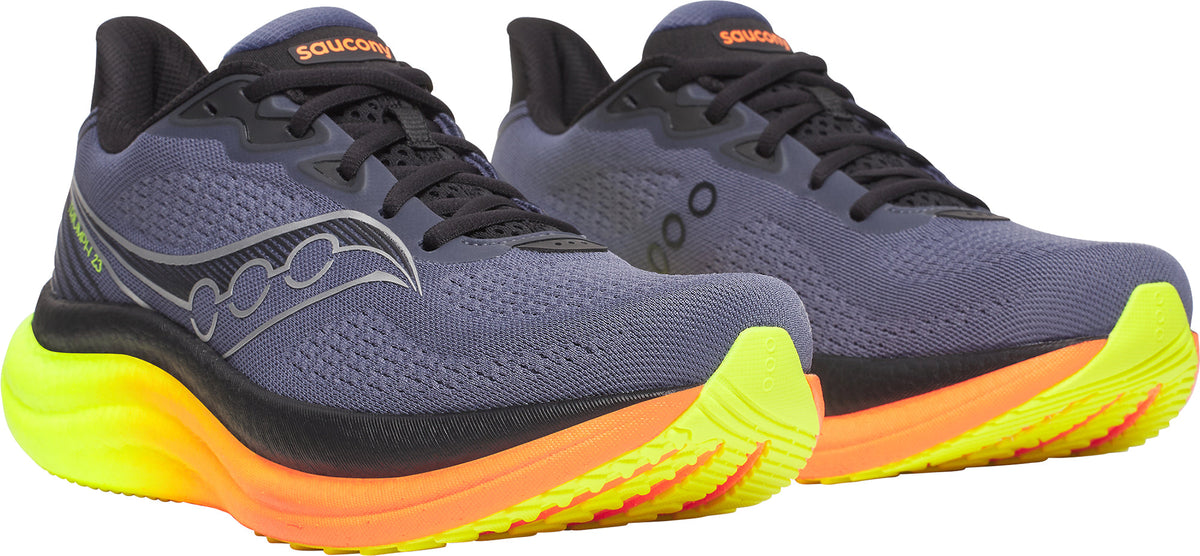 Saucony Triumph 23 Men's Running Shoes - Grey - View 6