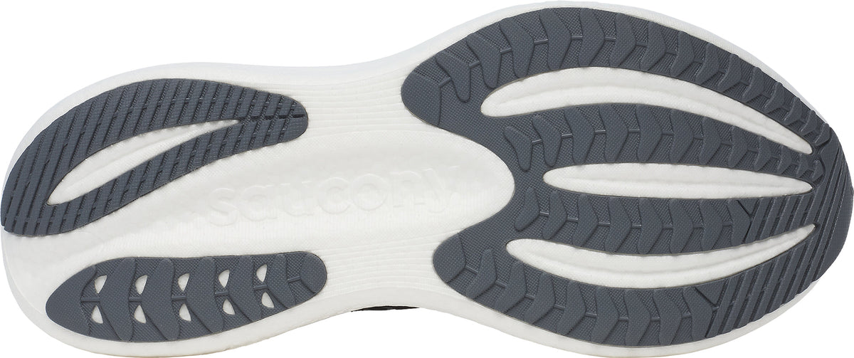 Saucony Triumph 23 WIDE FIT Men's Running Shoes - Black - View 2