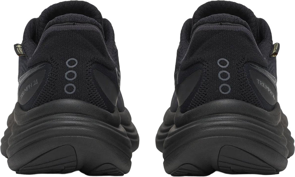 Saucony Triumph 24 GORE-TEX Men's Running Shoes - Black - View 5
