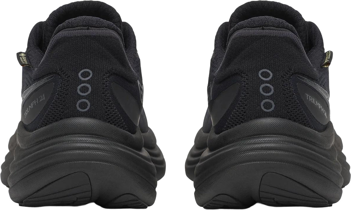 Saucony Triumph 24 GORE-TEX Men's Running Shoes - Black - View 5