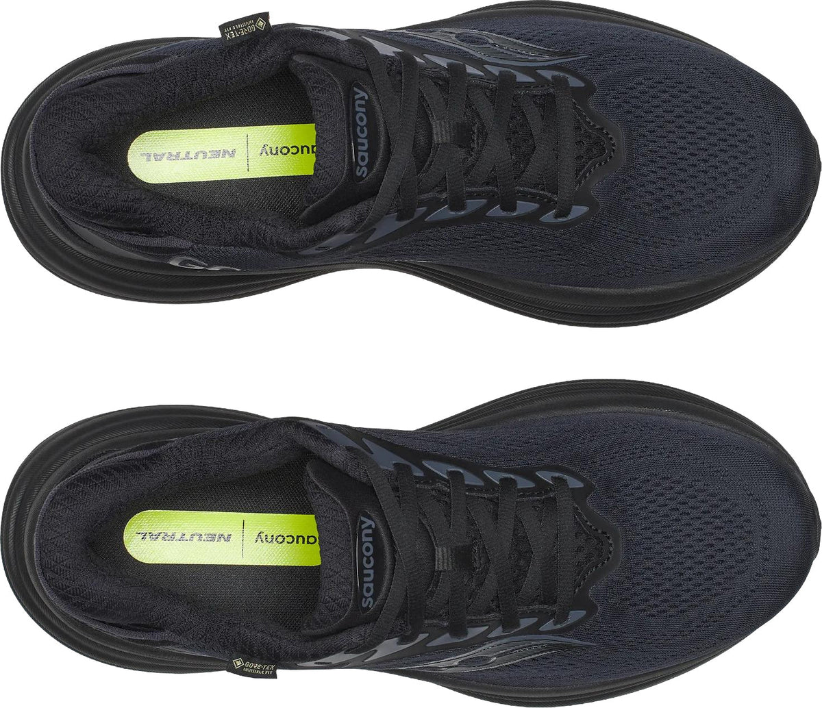 Saucony Triumph 24 GORE-TEX Men's Running Shoes - Black - View 4