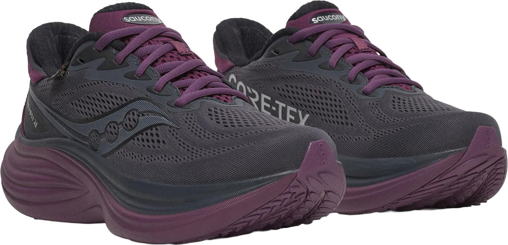 Saucony Triumph 24 GORE-TEX Women's Running Shoes - Black - View 6