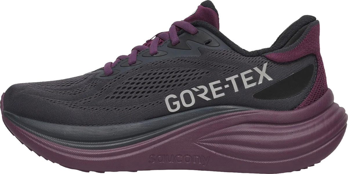 Saucony Triumph 24 GORE-TEX Women's Running Shoes - Black - View 3