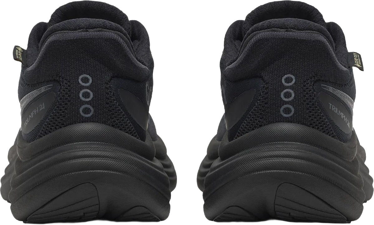 Saucony Triumph 24 GORE-TEX Women's Running Shoes - Black - View 5
