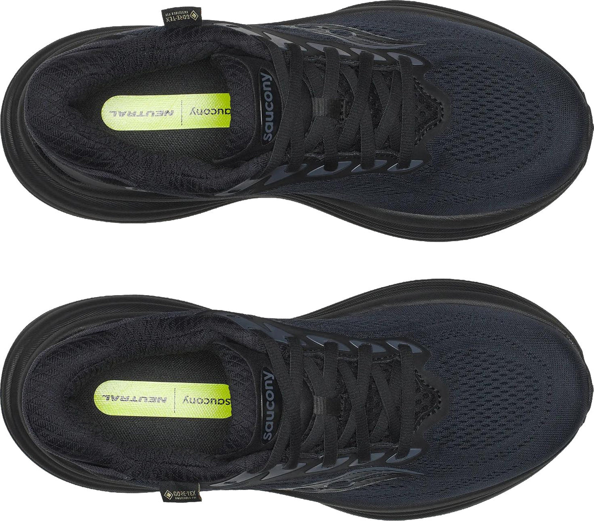 Saucony Triumph 24 GORE-TEX Women's Running Shoes - Black - View 4