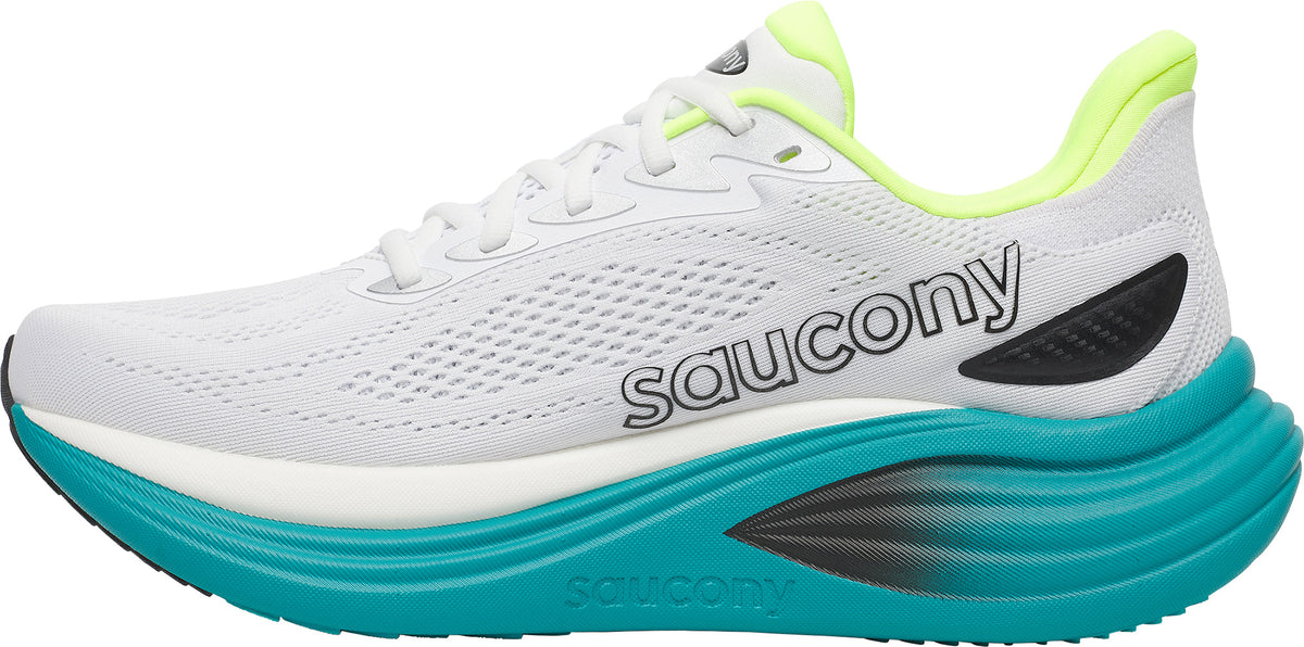 Saucony Triumph 24 Men's Running Shoes - White - View 3
