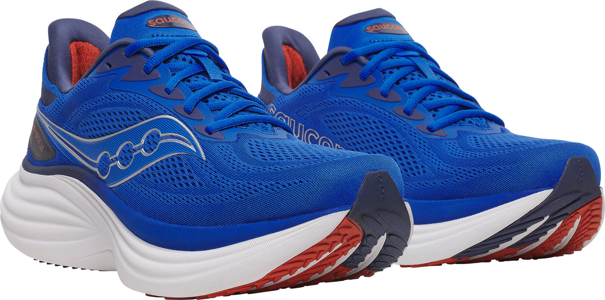 Saucony Triumph 24 Men's Running Shoes - Blue - View 6