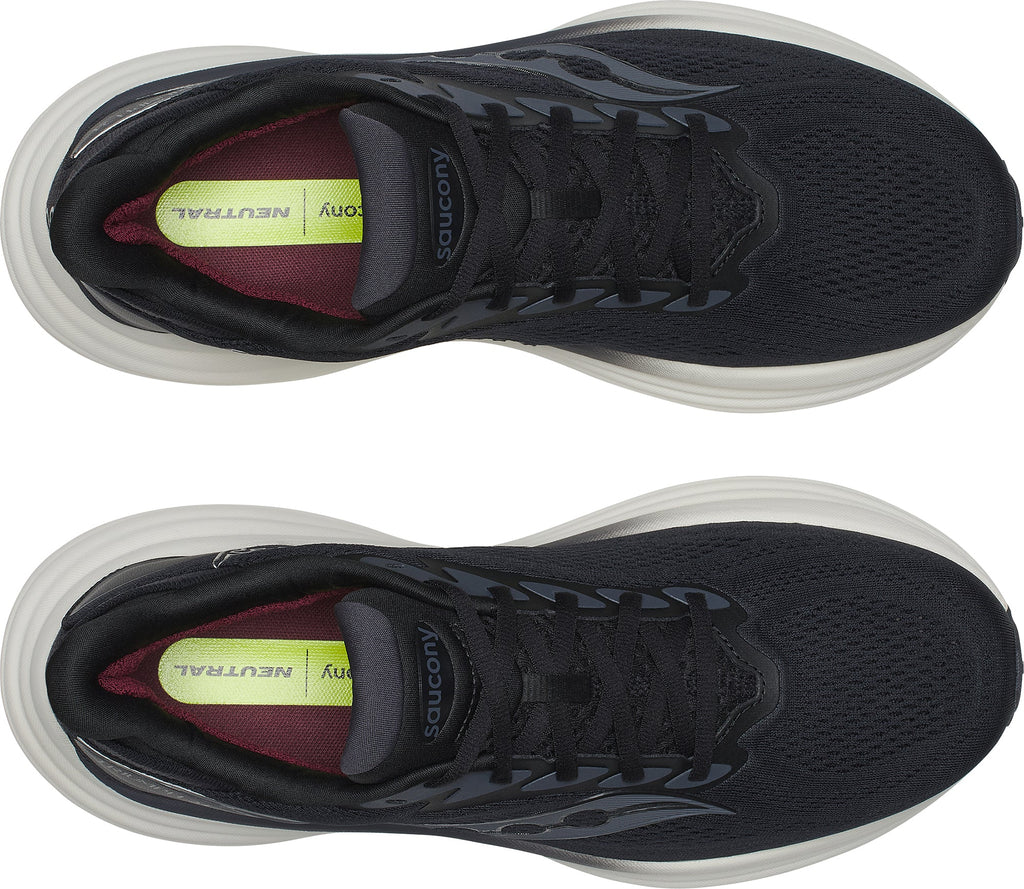 Saucony Triumph 24 Men's Running Shoes - Black - View 4